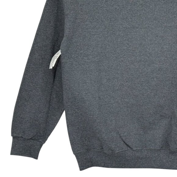 Athletic Works Men's Fleece Dark Gray Sweatshirt M (38-40) Moisture Wicking NWT - Picture 5 of 10